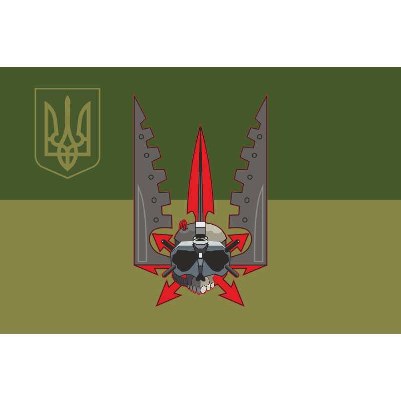 Прапор РУБпАК «Крила» 95 ОДШБр ЗСУ. Варіант-07 Прапор РУБпАК «Крила» 95 ОДШБр ЗСУ. Варіант-07