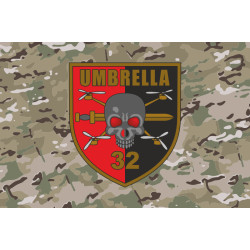 Флаг ББпС «Umbrella» 32 ОМБр ВСУ. Вариант-04 Флаг ББпС «Umbrella» 32 ОМБр ВСУ. Вариант-04