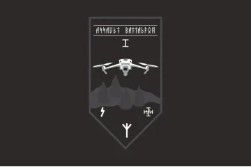 Прапор РУБпАК 1 ШБ 92 ОМБр ЗСУ. Варіант-06 Прапор РУБпАК 1 ШБ 92 ОМБр ЗСУ. Варіант-06