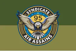 Прапор РУБпАК «Syndicate 95» 95 ОДШБр ДШВ ЗСУ. Варіант-06 Прапор РУБпАК «Syndicate 95» 95 ОДШБр ДШВ ЗСУ. Варіант-06