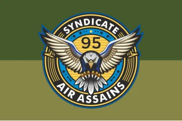 Прапор РУБпАК «Syndicate 95» 95 ОДШБр ДШВ ЗСУ. Варіант-06 Прапор РУБпАК «Syndicate 95» 95 ОДШБр ДШВ ЗСУ. Варіант-06