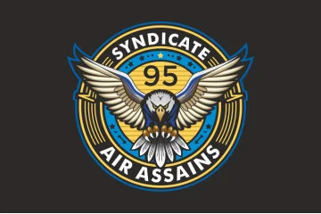 Прапор РУБпАК «Syndicate 95» 95 ОДШБр ДШВ ЗСУ. Варіант-07 Прапор РУБпАК «Syndicate 95» 95 ОДШБр ДШВ ЗСУ. Варіант-07
