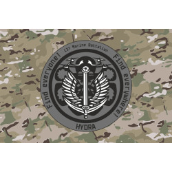 Флаг РУБпАК «Hydra» 137 ОБМП ВМС ВСУ. Вариант-05 Флаг РУБпАК «Hydra» 137 ОБМП ВМС ВСУ. Вариант-05