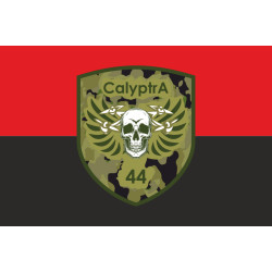 Флаг ББпС (батальон беспилотных систем) «Calyptra» 44 ОМБр ВСУ. Вариант-02 Флаг ББпС (батальон беспилотных систем) «Calyptra» 44 ОМБр ВСУ. Вариант-02
