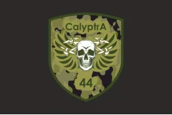 Флаг ББпС (батальон беспилотных систем) «Calyptra» 44 ОМБр ВСУ. Вариант-06 Флаг ББпС (батальон беспилотных систем) «Calyptra» 44 ОМБр ВСУ. Вариант-06