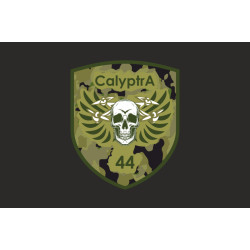 Флаг ББпС (батальон беспилотных систем) «Calyptra» 44 ОМБр ВСУ. Вариант-06 Флаг ББпС (батальон беспилотных систем) «Calyptra» 44 ОМБр ВСУ. Вариант-06