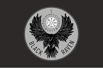 Прапор РУБпАК «Black Raven» 93 ОМБр ЗСУ. Варіант-06 Прапор РУБпАК «Black Raven» 93 ОМБр ЗСУ. Варіант-06