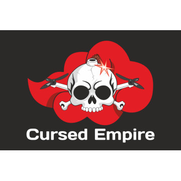 Прапор РУБпАК «Cursed Empire» 100 ОМБр ЗСУ. Варіант-02 Прапор РУБпАК «Cursed Empire» 100 ОМБр ЗСУ. Варіант-02