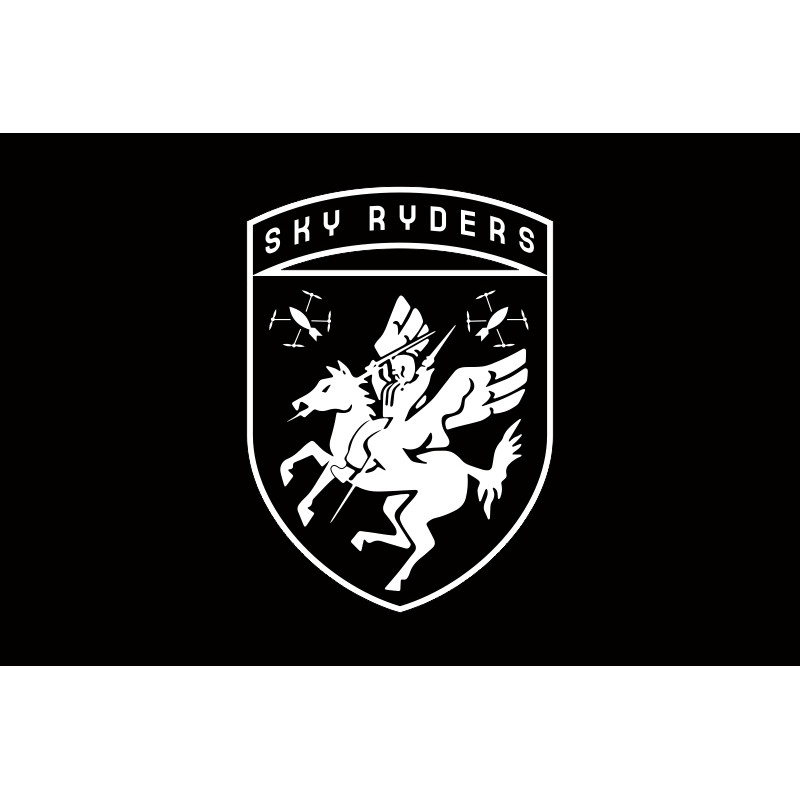 Прапор РУБпАК «Sky Riders» 116 ОМБр ЗСУ. Варіант-06 Прапор РУБпАК «Sky Riders» 116 ОМБр ЗСУ. Варіант-06