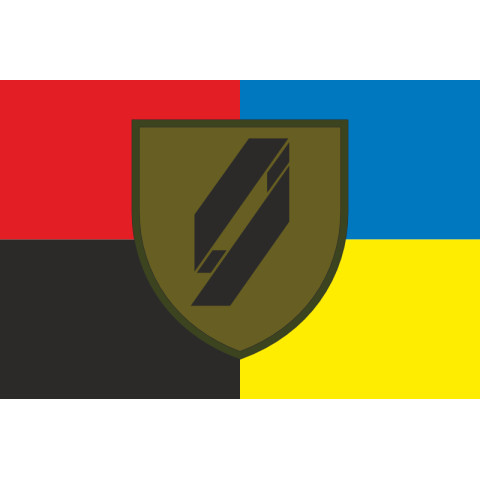 Прапор 9 АК (армійський корпус) ЗСУ. Варіант-10