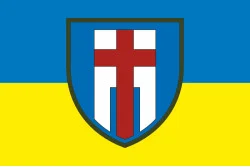 Прапор 160 ОМБр (окрема механізована бригада) ЗСУ. Варіант-07
