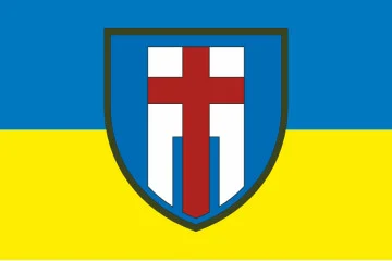Флаг 160 ОМБр (отдельная механизированная бригада) ВСУ. Вариант-07 Флаг 160 ОМБр (отдельная механизированная бригада) ВСУ. Вариант-07