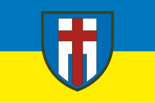 Флаг 160 ОМБр (отдельная механизированная бригада) ВСУ. Вариант-07