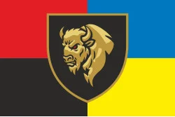 Прапор 29 ОВМБр (окрема важка механізована бригада) ЗСУ. Варіант-02