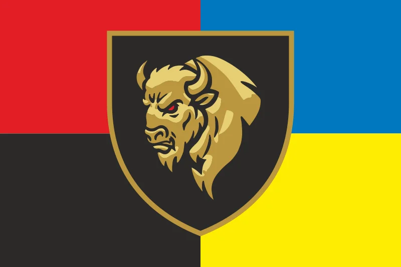 Прапор 29 ОВМБр (окрема важка механізована бригада) ЗСУ. Варіант-02 Прапор 29 ОВМБр (окрема важка механізована бригада) ЗСУ. Варіант-02