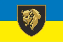Прапор 29 ОВМБр (окрема важка механізована бригада) ЗСУ. Варіант-07