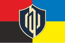 Прапор 141 ОМБр (окрема механізована бригада) ЗСУ. Варіант-14