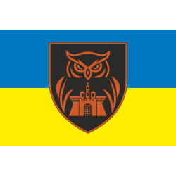 Прапор 23 ОРБ (окремий розвідувальний батальйон) ЗСУ. Варіант-01