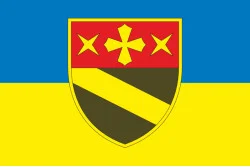 Прапор 14 ОРБ (окремий розвідувальний батальйон) ЗСУ. Варіант-01