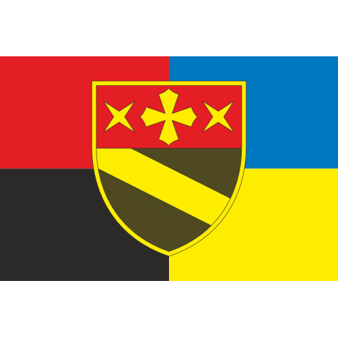 Флаг 14 ОРБ (отдельный разведывательный батальон) ВСУ. Вариант-05