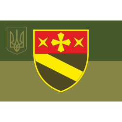 Флаг 14 ОРБ (отдельный разведывательный батальон) ВСУ. Вариант-07