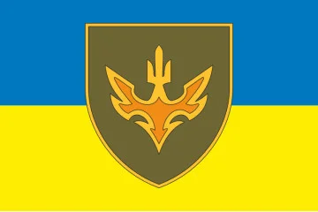 Флаг 433 ОББпС (отдельный батальон беспилотных систем) ВСУ. Вариант-01