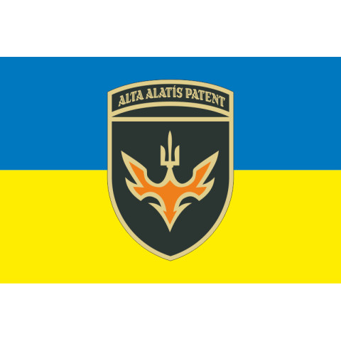 Прапор 433 ОББпС (окремий батальйон безпілотних систем) ЗСУ. Варіант-09 Прапор 433 ОББпС (окремий батальйон безпілотних систем) ЗСУ. Варіант-09
