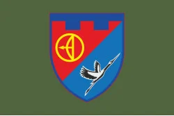 Флаг 1 БТрО (батальон территориальной обороны) 112 ОБрТрО ВСУ. Вариант-03 Флаг 1 БТрО (батальон территориальной обороны) 112 ОБрТрО ВСУ. Вариант-03