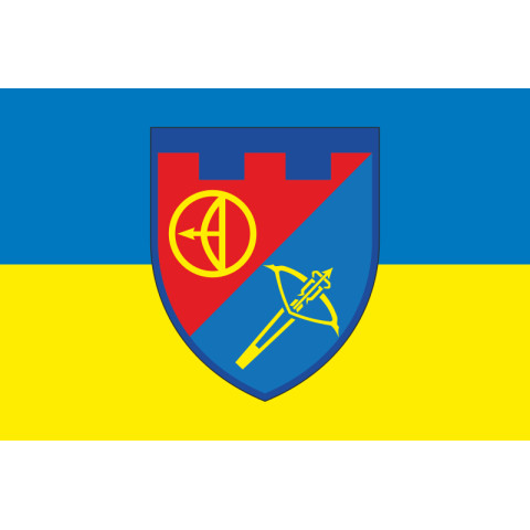 Прапор Зенітного дивізіону 112 ОБрТрО ЗСУ. Варіант-04 Прапор Зенітного дивізіону 112 ОБрТрО ЗСУ. Варіант-04