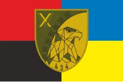 Прапор 434 ОББпС (окремий батальйон безпілотних систем) ЗСУ. Варіант-05