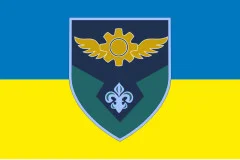 Флаг 57 авиабазы ВСУ. Вариант-01