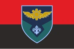 Флаг 57 авиабазы ВСУ. Вариант-02