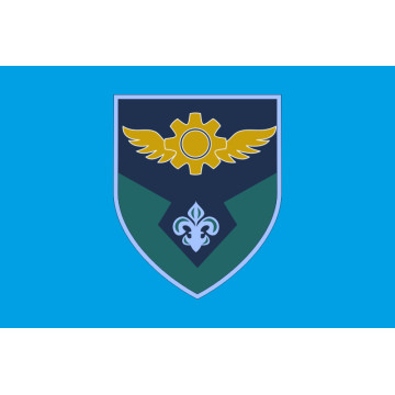Прапор 57 авіабази ЗСУ. Варіант-06 Прапор 57 авіабази ЗСУ. Варіант-06