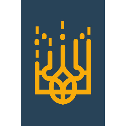 Прапор Департаменту кіберполіції НПУ. Варіант-02