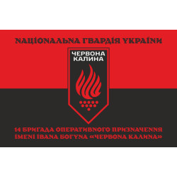 Флаг 14 БрОН (бригада оперативного назначения) НГУ. Вариант-13 Флаг 14 БрОН (бригада оперативного назначения) НГУ. Вариант-13