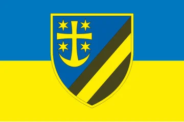 Флаг 9 ОРБ (отдельный разведывательный батальон) ВСУ. Вариант-09