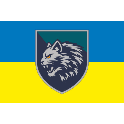 Прапор 34 ОБрМП (окрема бригада морської піхоти) ВМС ЗСУ. Варіант-05
