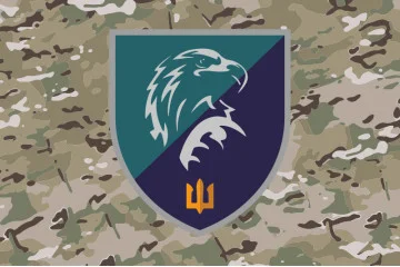 Флаг 426 ОПБпС (отдельный полк беспилотных систем) МП ВМС ВСУ. Вариант-12 Флаг 426 ОПБпС (отдельный полк беспилотных систем) МП ВМС ВСУ. Вариант-12