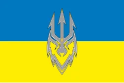 Прапор 2 батальйону морської піхоти «Зграя» 40 ОБрМП ВМС ЗСУ. Варіант-06