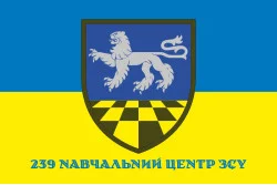 Прапор 239 НЦ (навчальний центр) ЗСУ. Варіант-02
