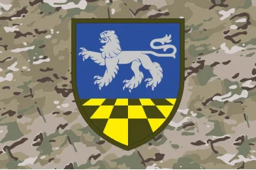 Прапор 239 НЦ (навчальний центр) ЗСУ. Варіант-06