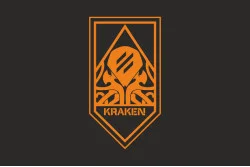 Прапор 21 ОПБпС (окремий полк безпілотних систем «KRAKEN 1654» ЗСУ. Варіант-11