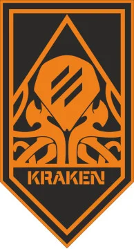 Флаг 21 ОПБпС (отдельный полк беспилотных систем) «KRAKEN 1654» ВСУ. Вариант-14 Флаг 21 ОПБпС (отдельный полк беспилотных систем) «KRAKEN 1654» ВСУ. Вариант-14