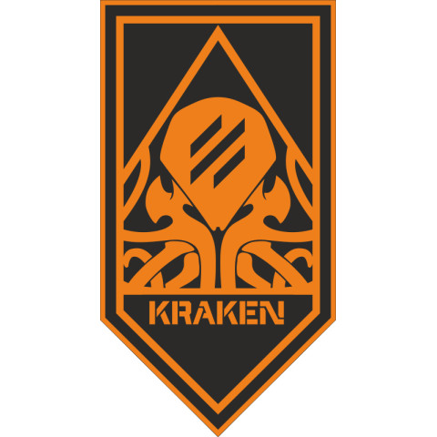Флаг 21 ОПБпС (отдельный полк беспилотных систем) «KRAKEN 1654» ВСУ. Вариант-14 Флаг 21 ОПБпС (отдельный полк беспилотных систем) «KRAKEN 1654» ВСУ. Вариант-14