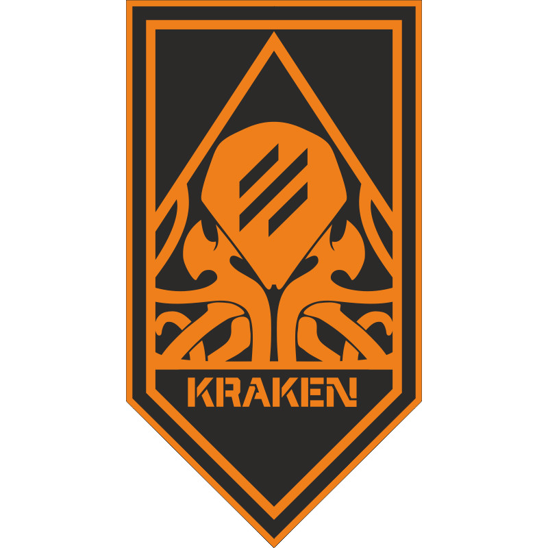Флаг 21 ОПБпС (отдельный полк беспилотных систем) «KRAKEN 1654» ВСУ. Вариант-14 Флаг 21 ОПБпС (отдельный полк беспилотных систем) «KRAKEN 1654» ВСУ. Вариант-14