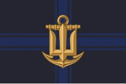 Прапор ВМС України (неофіційний). Варіант-08