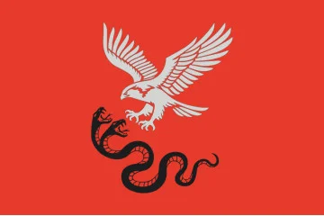 Флаг 19 ЦСпН (центр специального назначения) ВСП ВСУ. Вариант-01