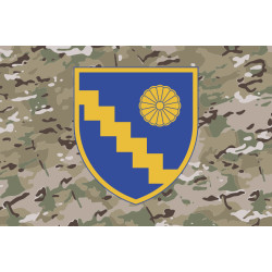 Прапор КЦ (кадровий центр) ЗСУ. Варіант-05 Прапор КЦ (кадровий центр) ЗСУ. Варіант-05