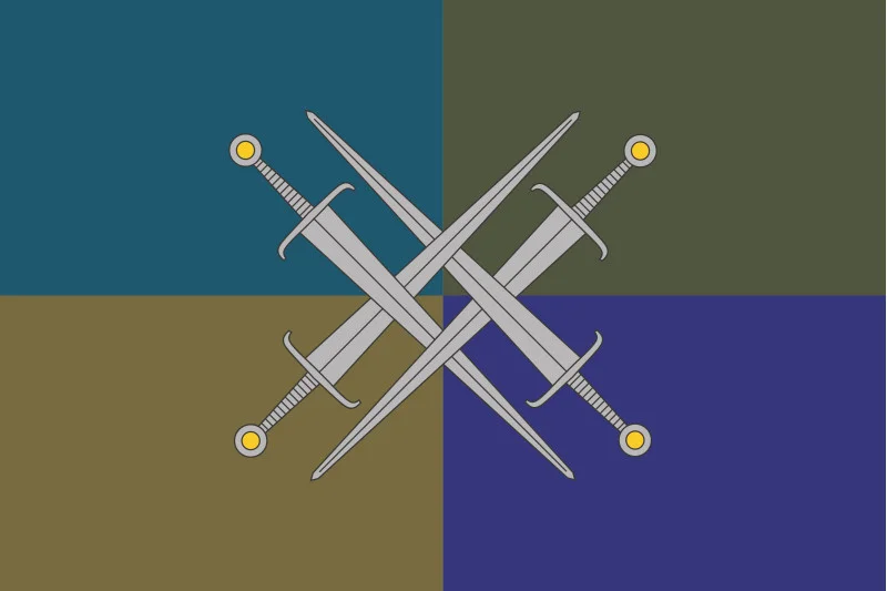 Прапор ОТГ (оперативно-тактична група) «Південь». Варіант-08 Прапор ОТГ (оперативно-тактична група) «Південь». Варіант-08