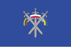 Прапор Литовсько-польсько-української бригади, LITPOLUKRBRIG. Варіант-02 Прапор Литовсько-польсько-української бригади, LITPOLUKRBRIG. Варіант-02